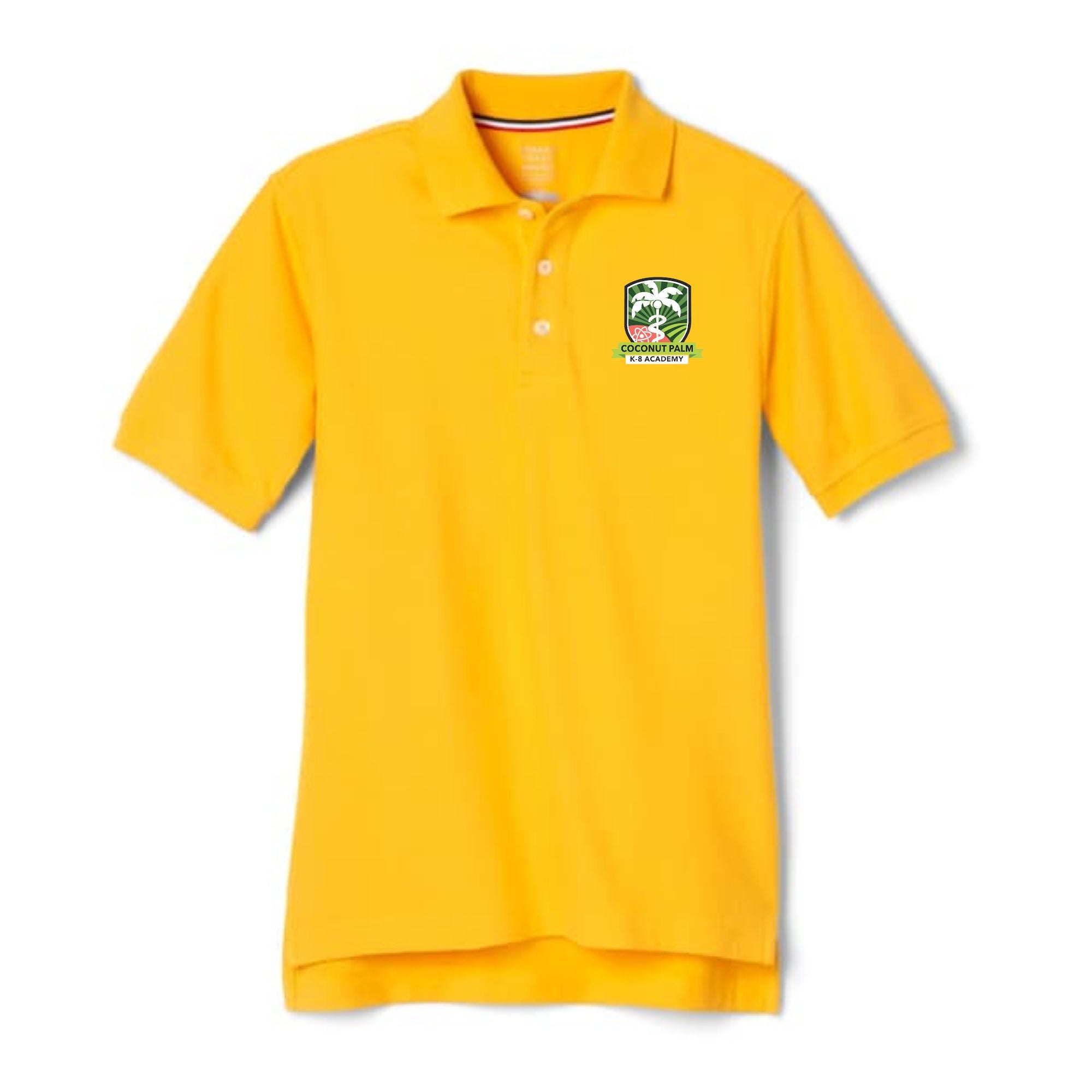 Coconut Palm Unisex Polo Gold