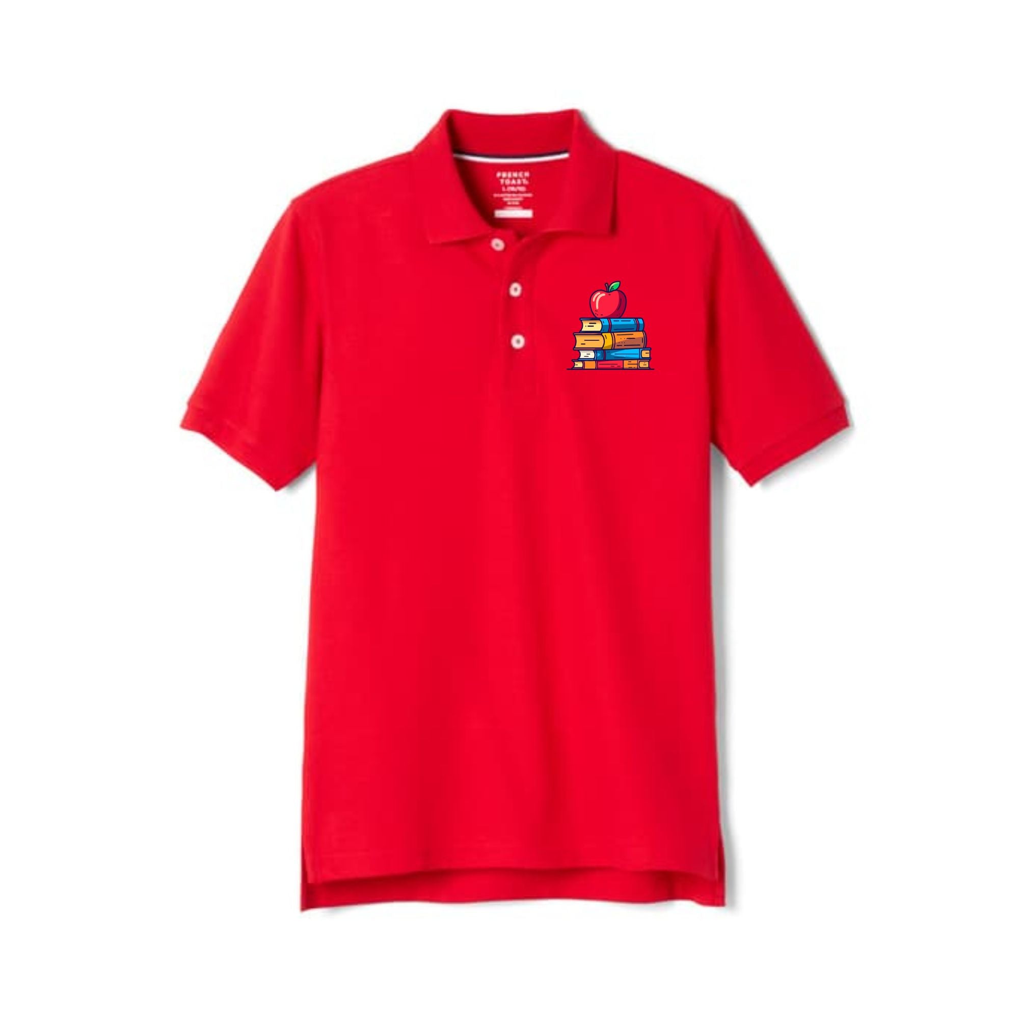 teacher apple performance polo