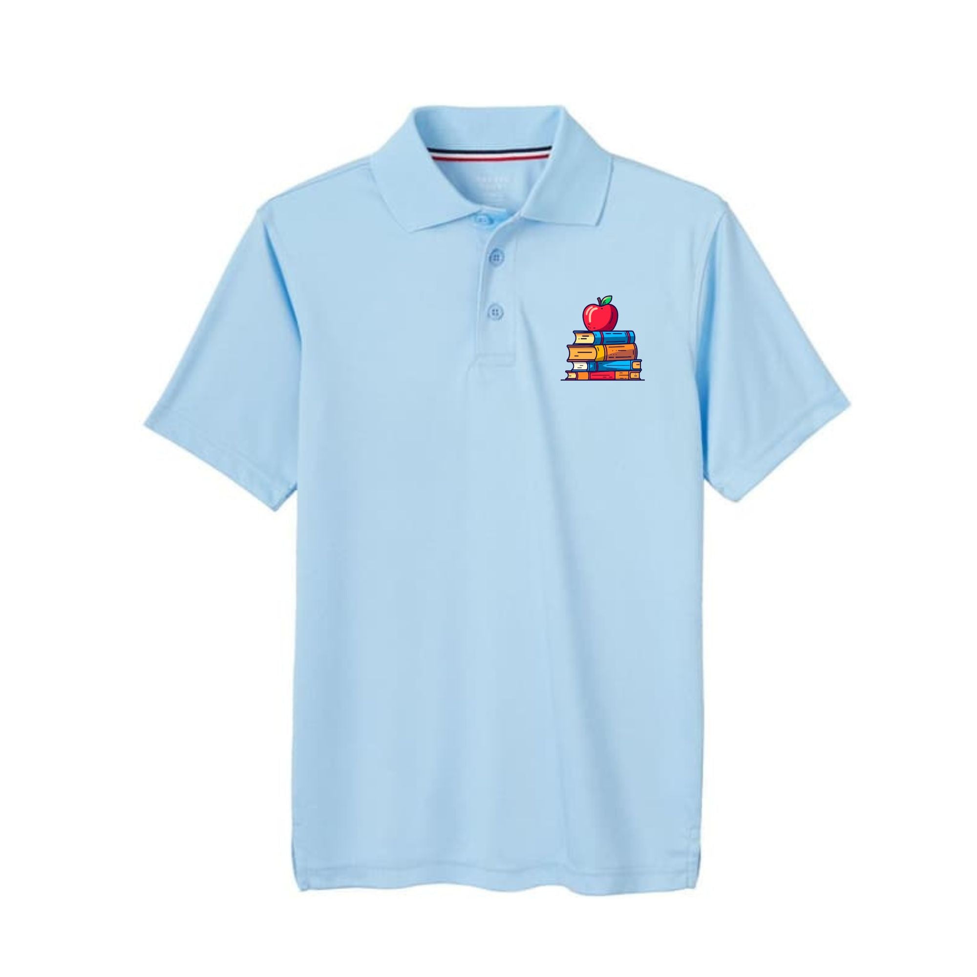 teacher apple performance polo
