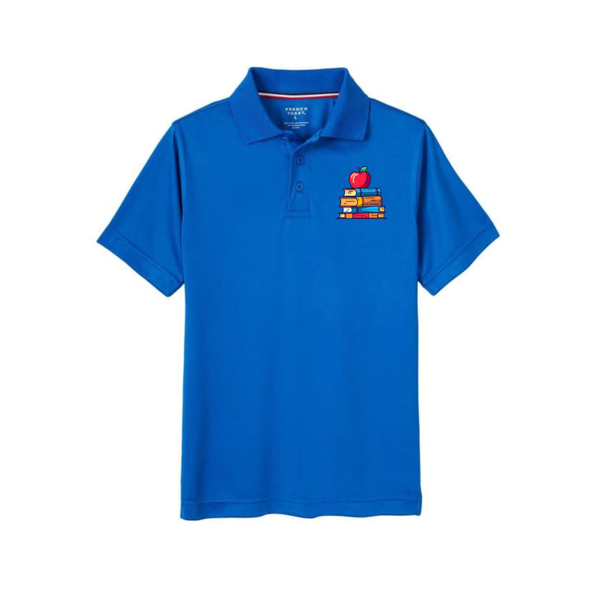 teacher apple performance polo