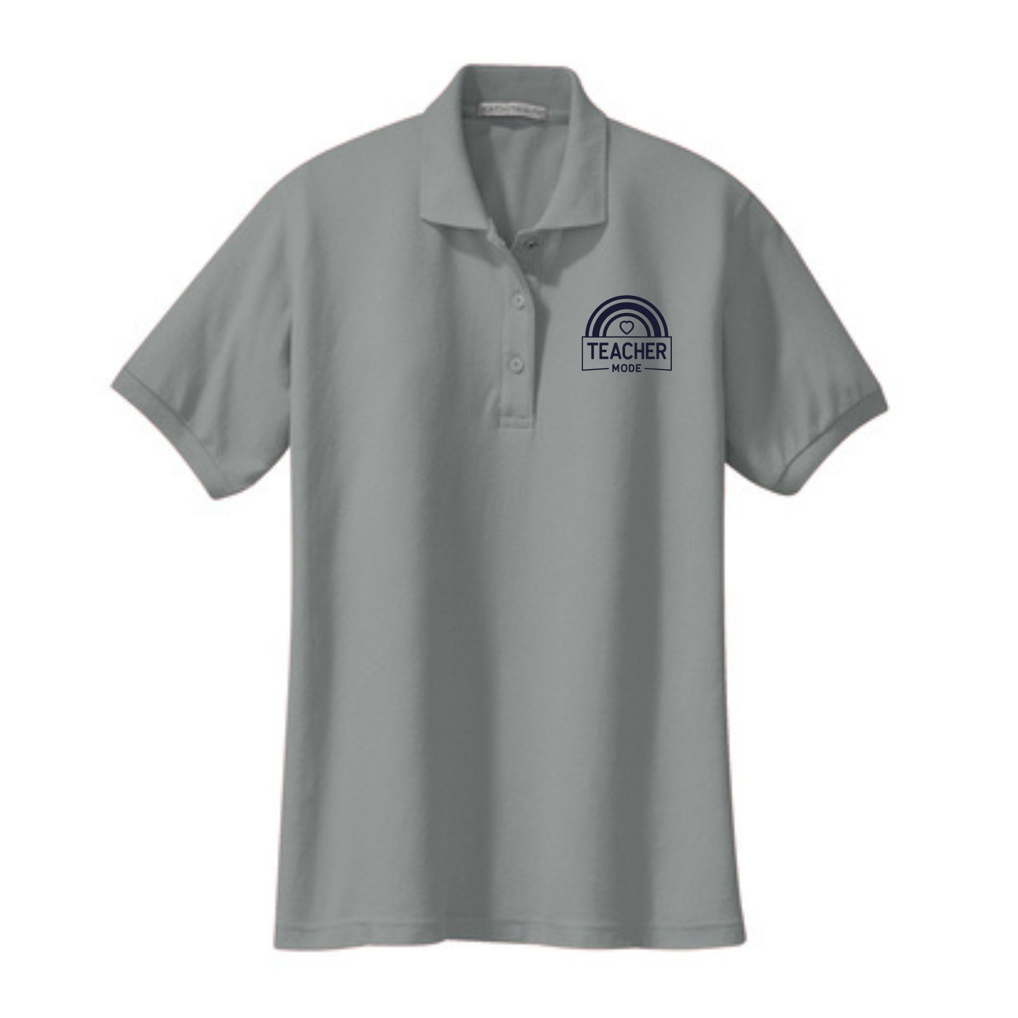 Teacher Ladies' Cotton Pique Polo "Teacher Mode"