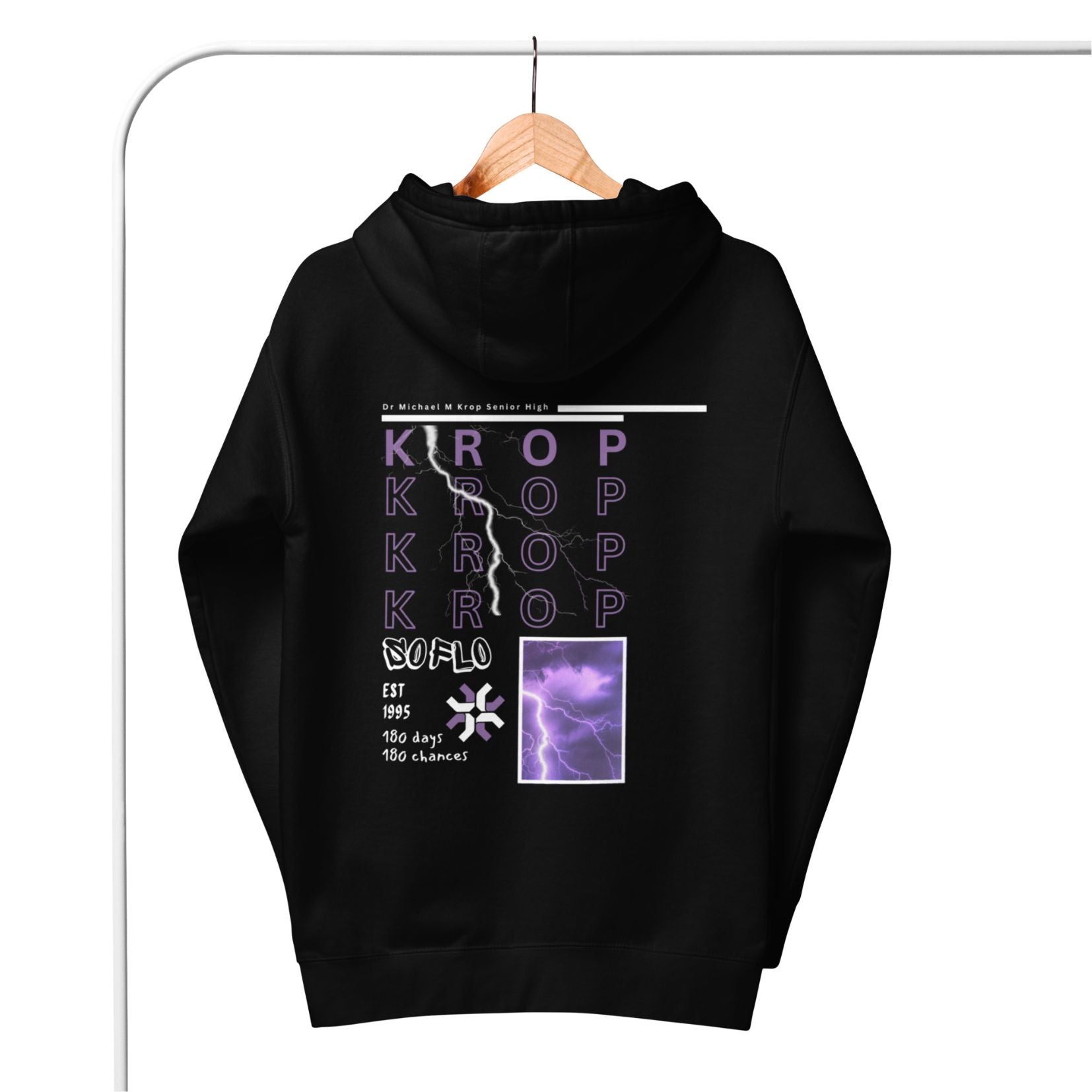 Black high school hoodie

