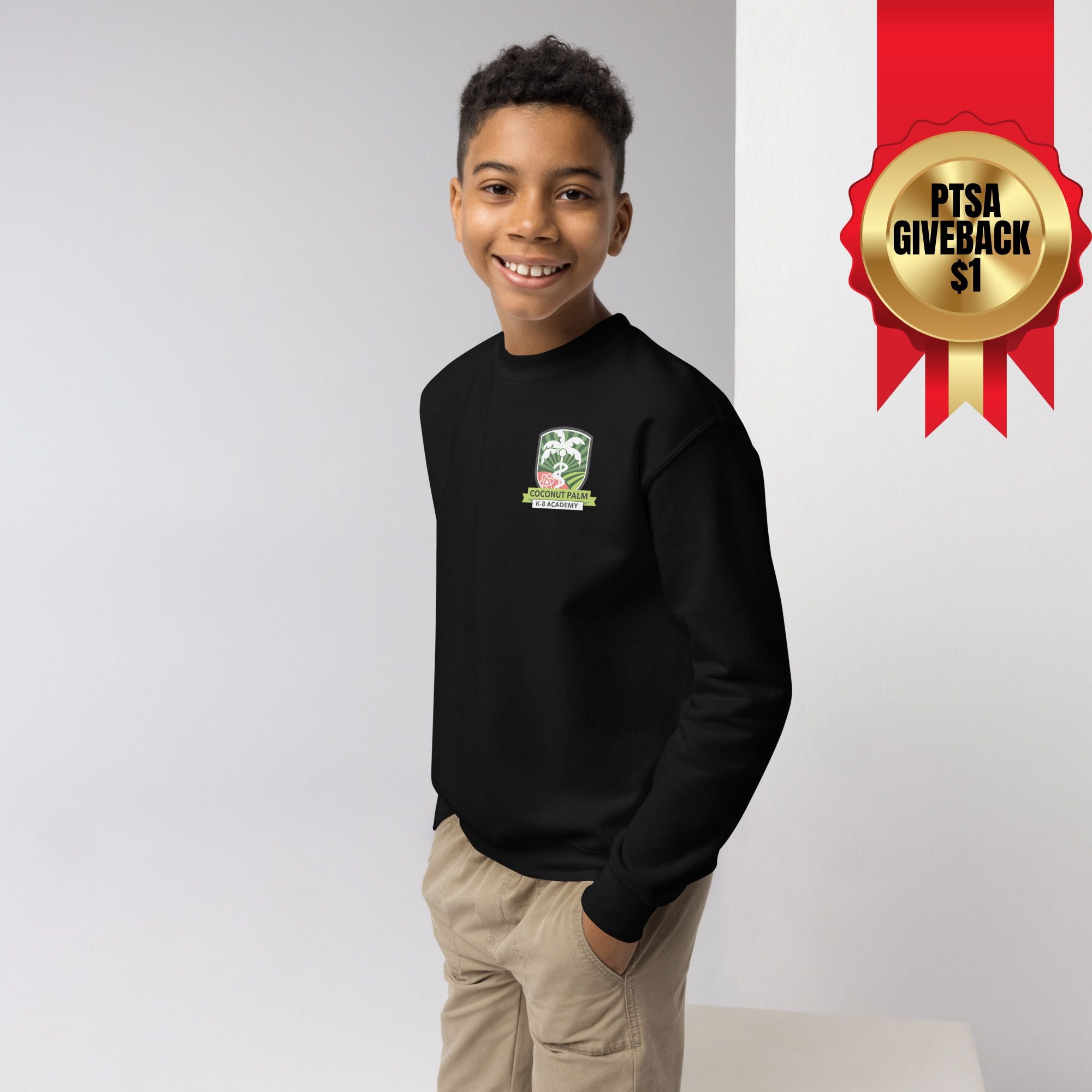 Coconut Palm Crew Neck