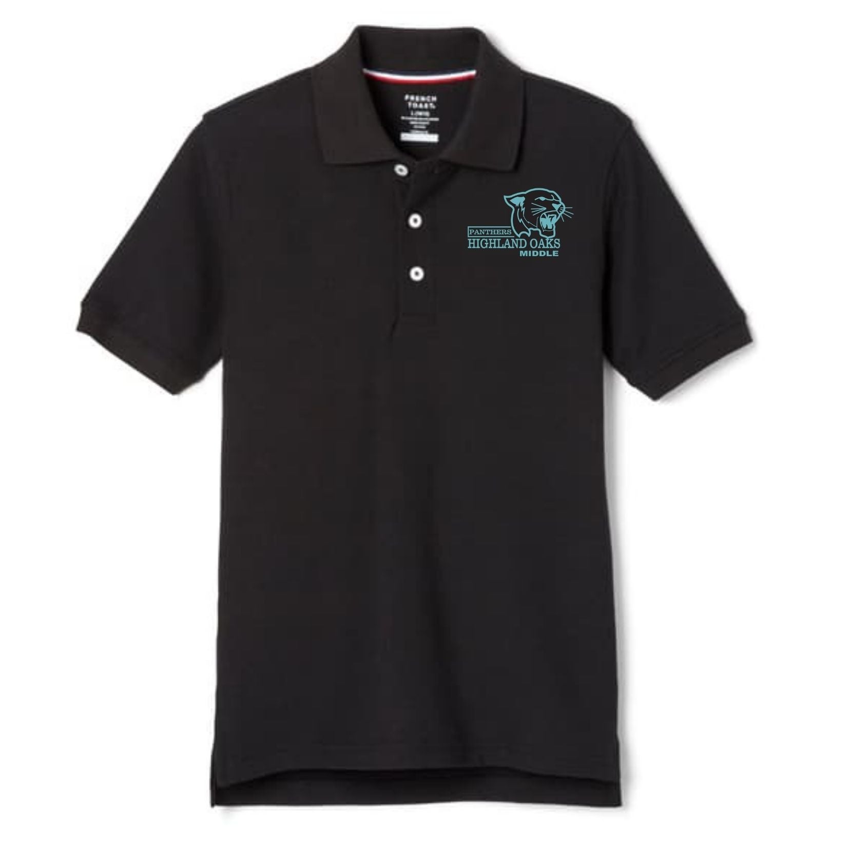 HOM Unisex Polo Black