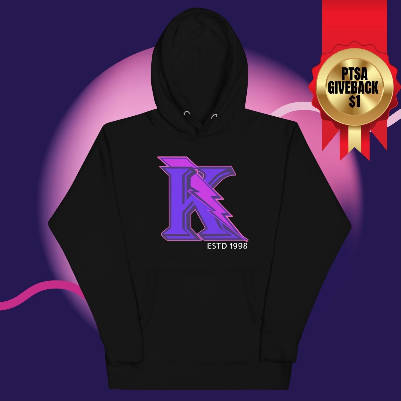 KROP Hoodie Black
