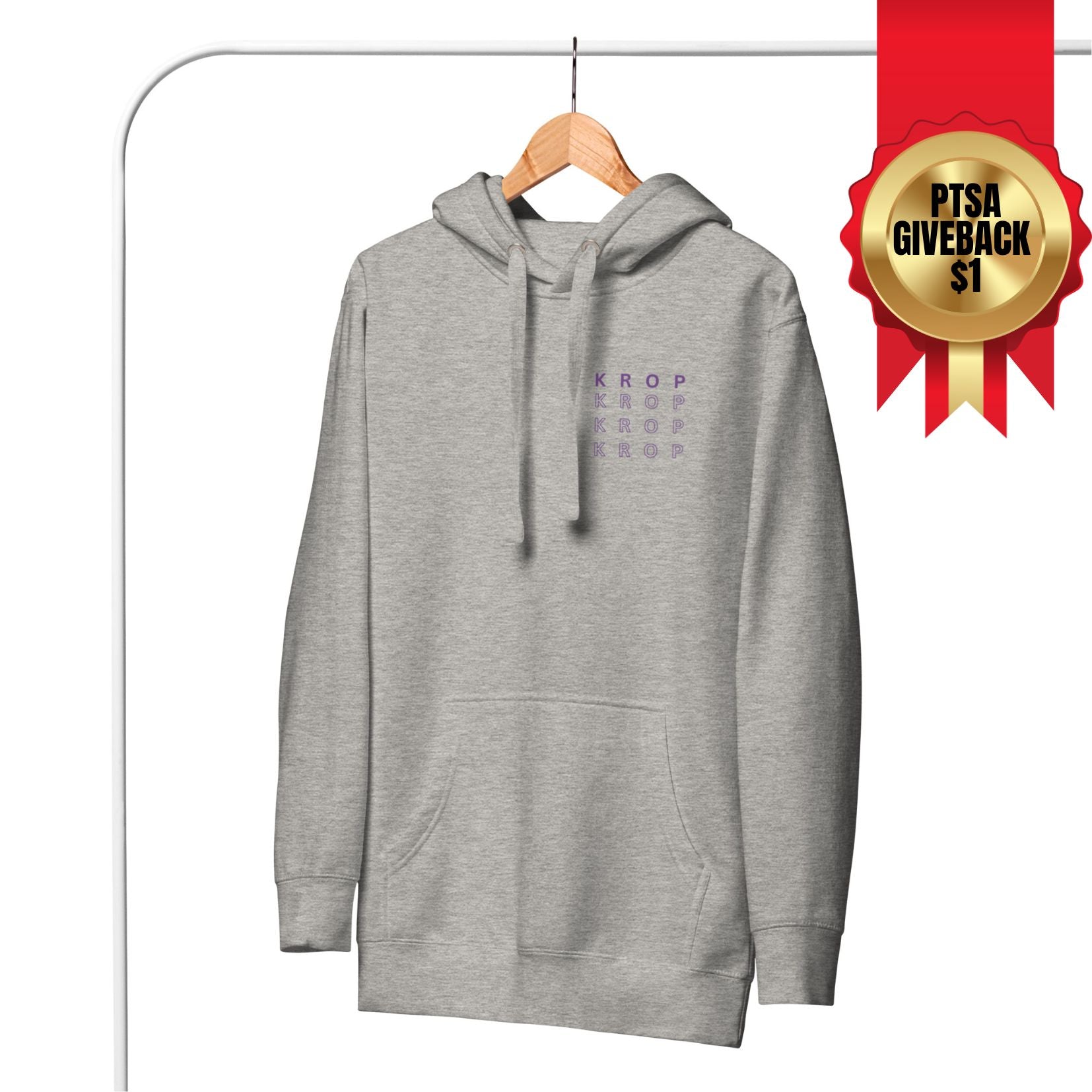 KROP Spirit Hoodie Gray