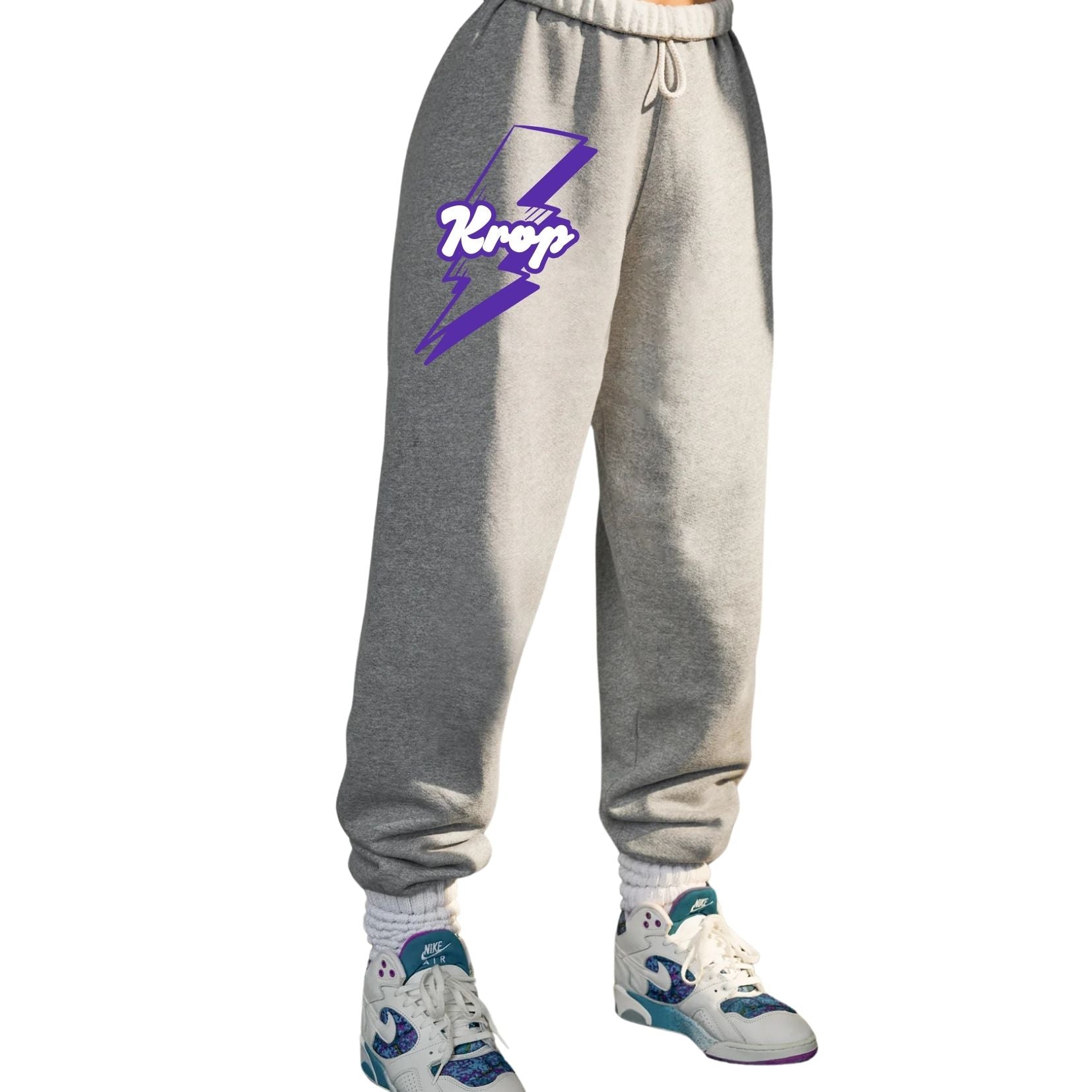 KROP Unisex Joggers Gray