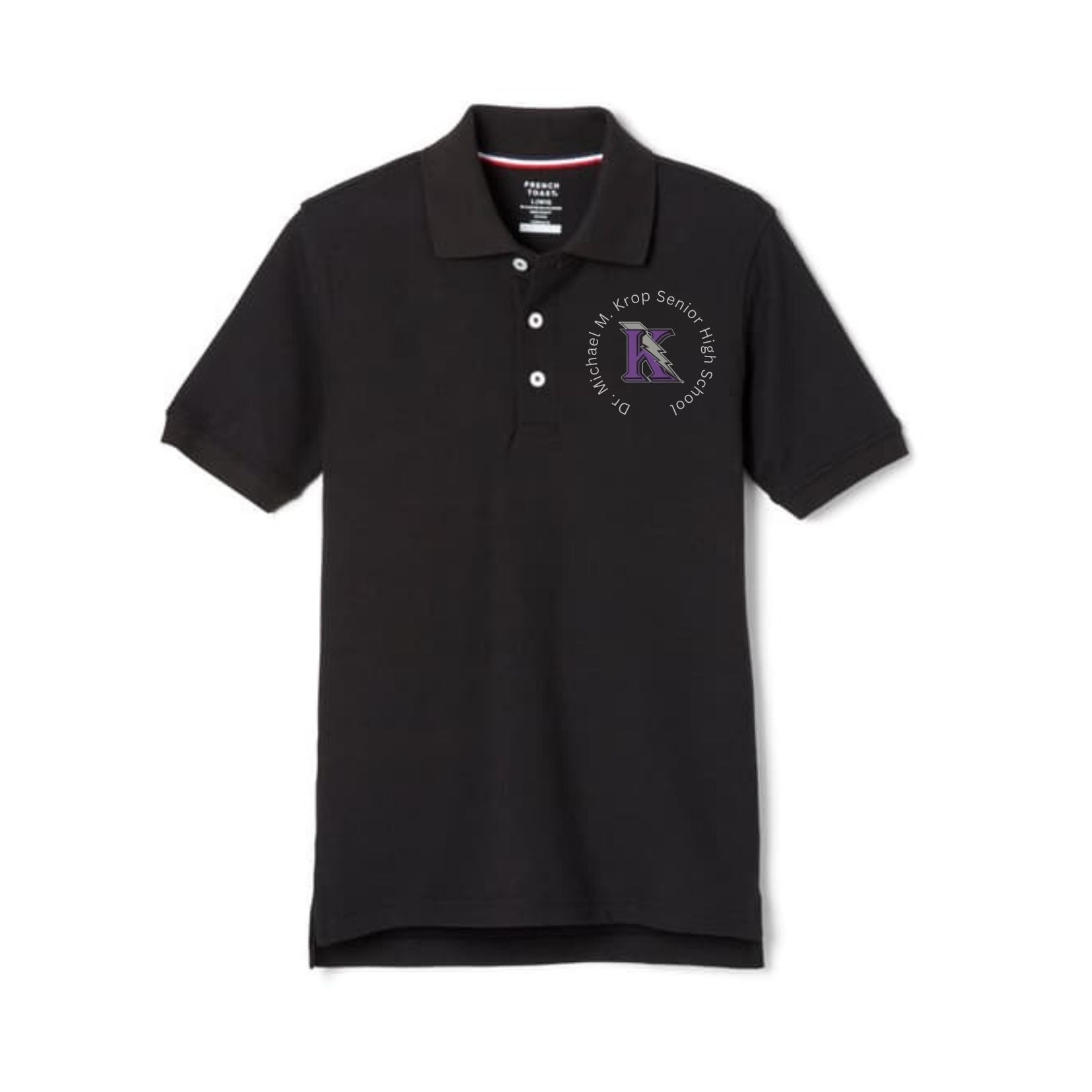 KROP Unisex Polo Black