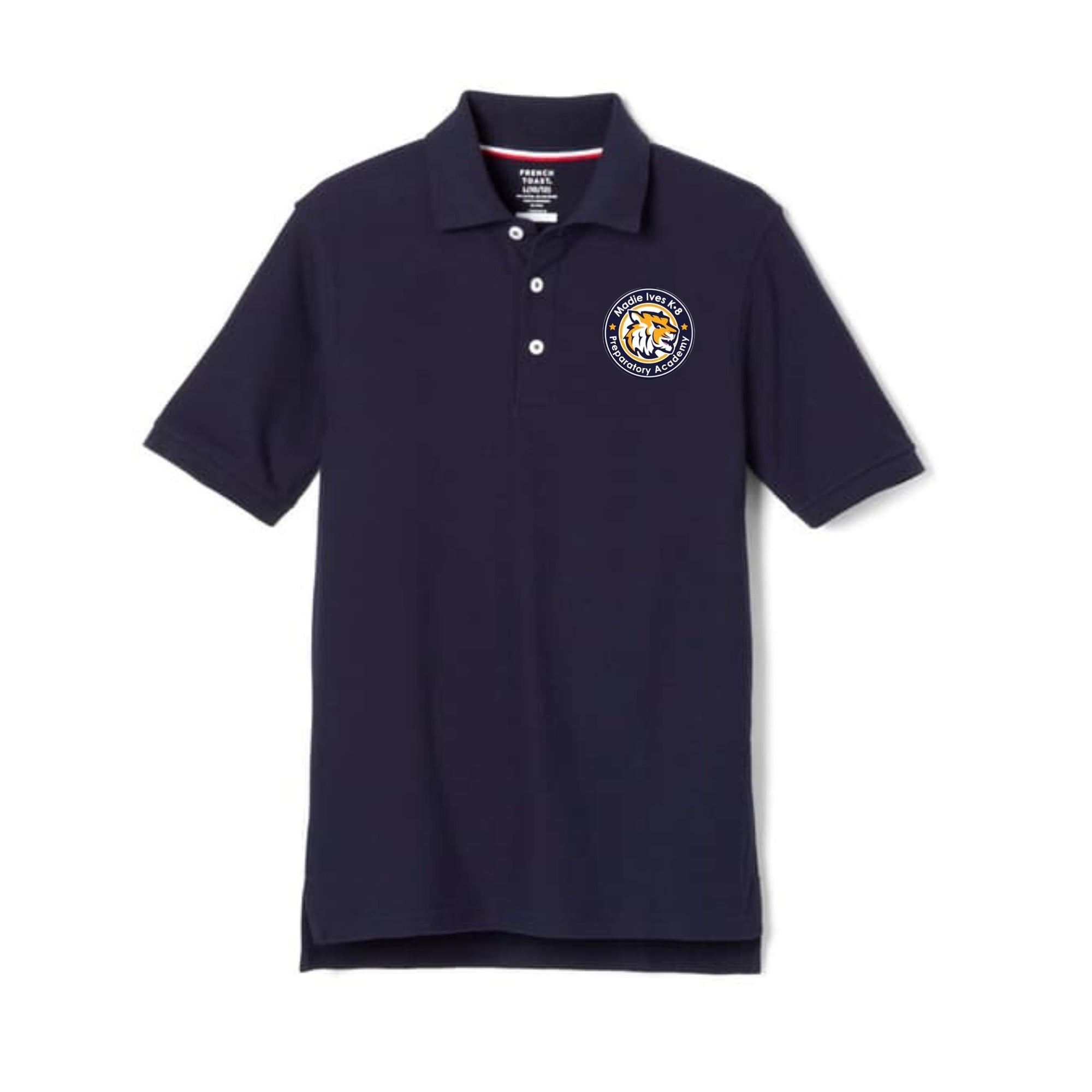 Madie Ives K-5 Unisex Polo Navy