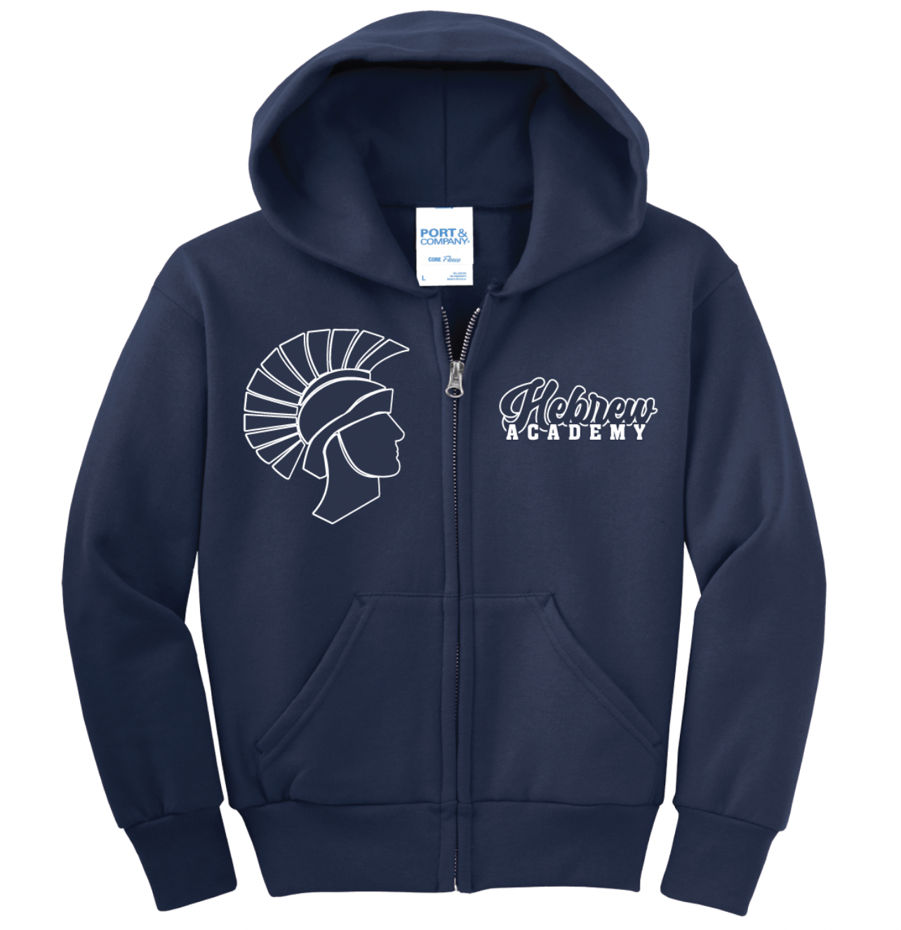 Hebrew Academy Warrior Legacy zip up
