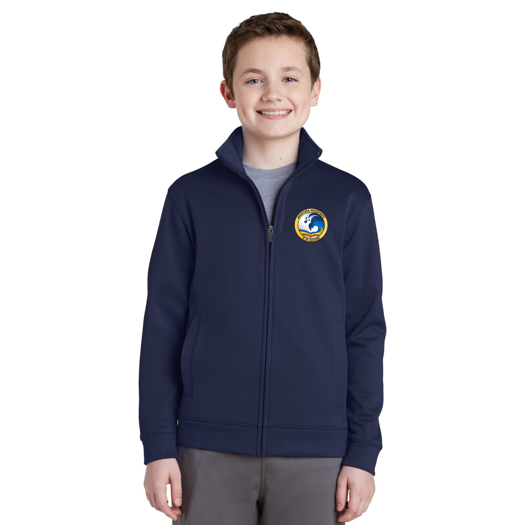 Waterways sport-Wick Fleece Full-Zip