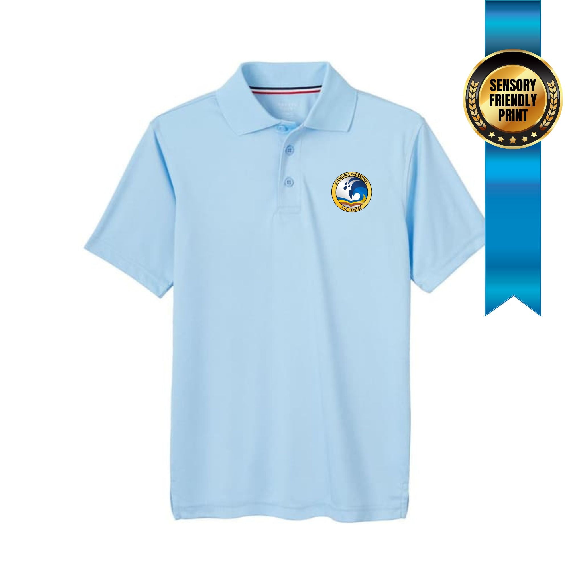 Waterways Short Sleeve K-5 Performance Polo