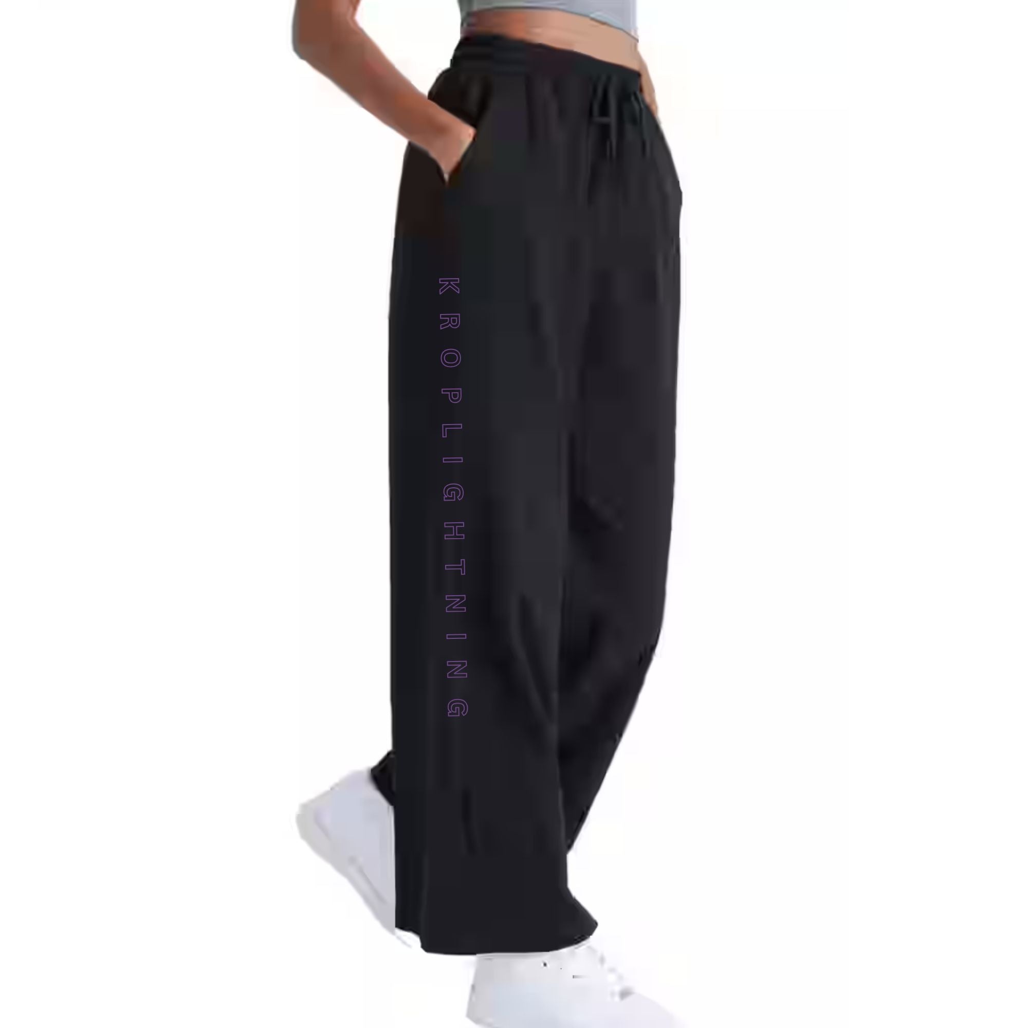 KROP Wide Leg Sweatpants
